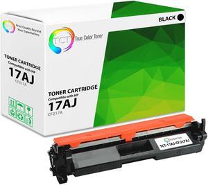 True Color Toner 17AJ Jumbo Toner Cartridge - Premium Compatible Replacement for HP 17AJ CF217AJ Black Jumbo Yield Works With HP LaserJet Pro M102w M130FN M130FW