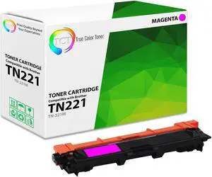 True Color Toner TN221 Magenta Toner Cartridge - Premium Compatible Replacement for Brother TN-221 TN221M Magenta Works With Brother HL-3140 3150 3152 3170 MFC-9130 9140 9330 9340 DCP-9020 True Color Toner TN221 Magenta Toner Cartridge - Premium Compatible Replacement for Brother TN-221 TN221M Magenta Works With Brother HL-3140 3150 3152 3170 MFC-9130 9140 9330 9340 DCP-9020