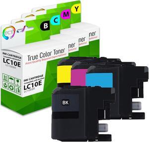 True Color Toner LC10E Ink Cartridge 4 Pack - Premium Compatible Replacement for Brother LC10E LC10EBK LC10EC LC10EM LC10EY Works With Brother MFC-J6925DW True Color Toner LC10E Ink Cartridge 4 Pack - Premium Compatible Replacement for Brother LC10E LC10EBK LC10EC LC10EM LC10EY Works With Brother MFC-J6925DW