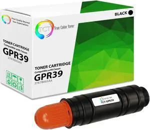 True Color Toner GPR39 Toner Cartridge - Premium Compatible Replacement for Canon GPR39 GPR48 GPR72 NPG55 2787B003AA 2788B03AA Works With Canon ImageRunner 1730 1730IF 1740 Advance 400IF