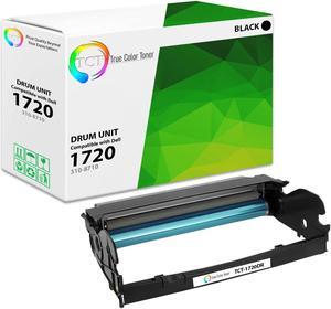 True Color Toner DR1720 Drum Unit - Premium Compatible Replacement for Dell 1720DR 310-8703 310-8710 1720 DJ987 Works With Dell 1720DN 1720N
