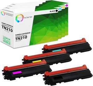 TCT TN210 Toner Cartridge 4 Pack - Premium Compatible Replacement for Brother TN-210 TN210BK TN210C TN210M TN210Y Works With Brother HL-3040 3070 MFC-9010 9120 9320 TCT TN210 Toner Cartridge 4 Pack - Premium Compatible Replacement for Brother TN-210 TN210BK TN210C TN210M TN210Y Works With Brother HL-3040 3070 MFC-9010 9120 9320