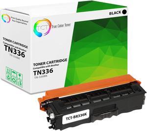 True Color Toner TN336 Black Toner Cartridge - Premium Compatible Replacement for Brother TN-336 TN336BK Black Works With Brother HL-L8250CDN L8350CDW MFC-L8600CDW L8850CDW True Color Toner TN336 Black Toner Cartridge - Premium Compatible Replacement for Brother TN-336 TN336BK Black Works With Brother HL-L8250CDN L8350CDW MFC-L8600CDW L8850CDW