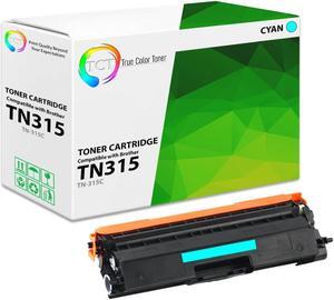 TCT TN315 Cyan TAA Compliant Toner Cartridge - Premium Compatible Replacement for Brother TN315C TN-315C Cyan Works With Brother HL-4150CDN 4570CDW 4570CDWT MFC-9460CDN 9560CDW 9970CDW Printers