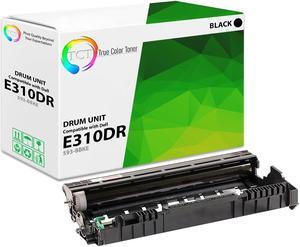 True Color Toner E310 Drum Unit - Premium Compatible Replacement for Dell 593-BBKE E310DR Black Works With Dell E310dw E514dw E515dn E515dw