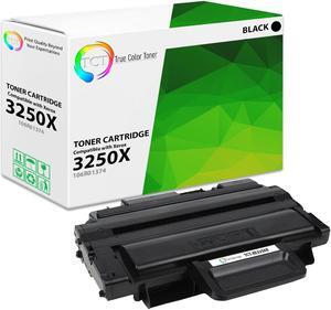 True Color Toner 3250X Toner Cartridge - Premium Compatible Replacement for Xerox 3250X 106R01374 Black High Yield Works With Xerox Phaser 3250D 3250DN