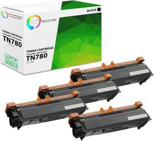 True Color Toner TN780 Toner Cartridge 4 Pack - Premium Compatible Replacement for Brother TN-780 Black Super High Yield Works With Brother HL-6180DW 6180DWT MFC-8950DW 8950DWT DCP-8250 True Color Toner TN780 Toner Cartridge 4 Pack - Premium Compatible Replacement for Brother TN-780 Black Super High Yield Works With Brother HL-6180DW 6180DWT MFC-8950DW 8950DWT DCP-8250