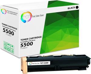 True Color Toner 5500 Toner Cartridge - Premium Compatible Replacement for Xerox 5500 113R00668 Black Works With Xerox Phaser 5500 5000B 5500DN