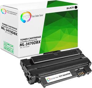 True Color Toner 3470DBX Toner Cartridge - Premium Compatible Replacement for Samsung ML-3470DB Black High Yield Works With Samsung ML-3470C 3470D 3471ND