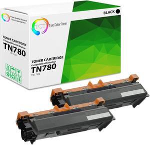 True Color Toner TN780 Toner Cartridge 2 Pack - Premium Compatible Replacement for Brother TN-780 Black Super High Yield Works With Brother HL-6180DW 6180DWT MFC-8950DW 8950DWT DCP-8250 True Color Toner TN780 Toner Cartridge 2 Pack - Premium Compatible Replacement for Brother TN-780 Black Super High Yield Works With Brother HL-6180DW 6180DWT MFC-8950DW 8950DWT DCP-8250