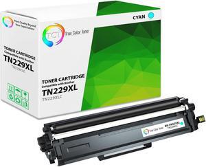 TCT TN229 Cyan Toner Cartridge - Premium Compatible Replacement for Brother TN229 TN229XLC Works With Brother MFC-L3780CDW L3280CDW L3220CW MFC-L3720CDW