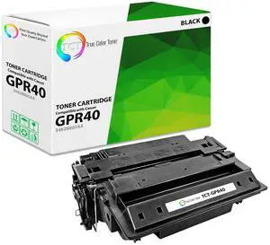 True Color Toner GPR40 Toner Cartridge - Premium Compatible Replacement for Canon GPR-40 3482B005AA Black Works With ImageRunner LBP3560 LBP3580 True Color Toner GPR40 Toner Cartridge - Premium Compatible Replacement for Canon GPR-40 3482B005AA Black Works With ImageRunner LBP3560 LBP3580