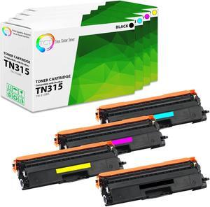 TCT TN315 Toner Cartridge 4 Pack - Premium Compatible Replacement for Brother TN-315BK TN-315C TN-315M TN-315Y Works With Brother HL-4150CDN 4570CDWT MFC-9460CDN TCT TN315 Toner Cartridge 4 Pack - Premium Compatible Replacement for Brother TN-315BK TN-315C TN-315M TN-315Y Works With Brother HL-4150CDN 4570CDWT MFC-9460CDN