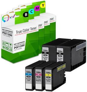 True Color Toner PGI1200 Ink Cartridge 5 Pack - Premium Compatible Replacement for Canon PGI-1200 PGI1200 Works With Canon Maxify MB2320 MB2350 MB2020