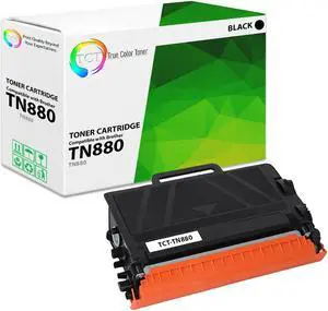 TCT TN880 TAA Compliant Toner Cartridge - Premium Compatible Replacement for Brother TN-880 Black Super High Yield Works With Brother HL-L6200DW L6300DW L6400DW MFC-L6700DW L6800DW L6900DW Printers