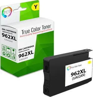 TCT 962XL Yellow Ink Cartridge - Premium Compatible Replacement for HP 962XL 3JA02AN Yellow High Yield Works With HP OfficeJet 9012 OfficeJet Pro 9010 9015 9018 9019