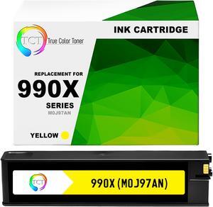 TCT 990X Yellow Ink Cartridge - Premium Compatible Replacement for HP 990X M0J97AN Yellow High Yield Works With HP Pagewide Pro 750 772 777 TCT 990X Yellow Ink Cartridge - Premium Compatible Replacement for HP 990X M0J97AN Yellow High Yield Works With HP Pagewide Pro 750 772 777