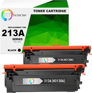 TCT 213A Black Toner Cartridge 2 Pack - Premium Compatible Replacement for HP 213A W2130A Works With HP Color LaserJet Enterprise 5700dn 6700 MFP 5800dn TCT 213A Black Toner Cartridge 2 Pack - Premium Compatible Replacement for HP 213A W2130A Works With HP Color LaserJet Enterprise 5700dn 6700 MFP 5800dn
