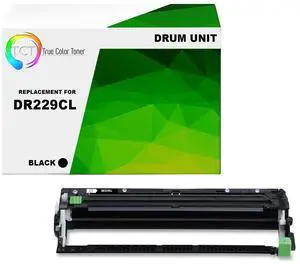 True Color Toner DR229 Drum Unit - Premium Compatible Replacement for Brother DR229 DR229CL Black Works With Brother HL-L3220CDW L3280CDW L3295CDW L3300CDW L8245CDW MFC-L3720CDW MFC-L8395CDW