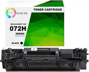 True Color Toner 072H Toner Cartridge - Premium Compatible Replacement for Canon 072H 5648C001 High Yield Black Works With Canon imageCLASS LBP172DW MF284DW MF287DW MF289DW