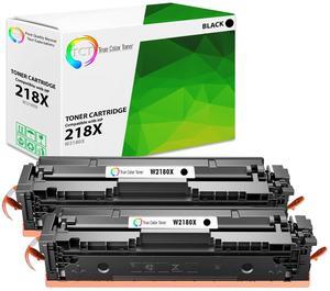 TCT 218X Black Toner Cartridge 2 Pack - Premium Compatible Replacement WITH CHIP Works With HP LaserJet Pro 3201, MFP 3301 Printers (3,200 Pages) - not compatible with "-e" suffix printers"