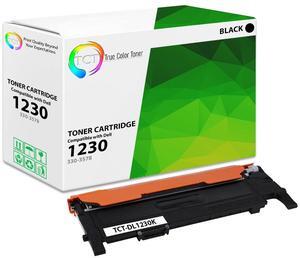 True Color Toner 1230 Black Toner Cartridge - Premium Compatible Replacement for Dell 330-3578 Black Works With Dell 1230C 1235CN