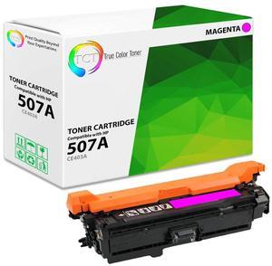 TCT 507A Magenta TAA Compliant Toner Cartridge - Premium Compatible Replacement for HP 507A CE403A Works With HP LaserJet Enterprise M551 M575, Pro M570 M570DW Printers TCT 507A Magenta TAA Compliant Toner Cartridge - Premium Compatible Replacement for HP 507A CE403A Works With HP LaserJet Enterprise M551 M575, Pro M570 M570DW Printers