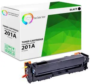 TCT 201A Black TAA Compliant Toner Cartridge - Premium Compatible Replacement for HP 201A CF400A Works With HP Color LaserJet M277DW M277N M252DW M252N Printers