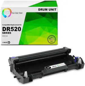 TCT DR520 TAA Compliant Drum Unit - Premium Compatible Replacement for Brother DR-520 DR520 Works With Brother HL-5240 5250DN 5370DWT 5380DN MFC-8460N 8670DN 8890DW DCP-8080DN 8085DN Printers