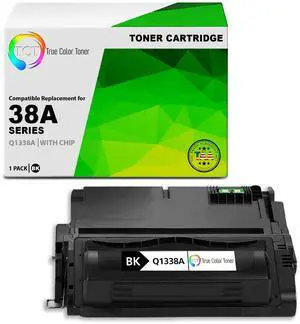TCT 38A TAA Compliant Toner Cartridge - Premium Compatible Replacement for HP 38A Q1338A Black Works With HP LaserJet 4200 4200N 4200TN 4200DTN 4200DTNS 4200DTNSL Printers TCT 38A TAA Compliant Toner Cartridge - Premium Compatible Replacement for HP 38A Q1338A Black Works With HP LaserJet 4200 4200N 4200TN 4200DTN 4200DTNS 4200DTNSL Printers