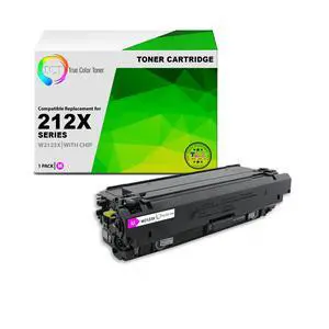 TCT 212X Magenta TAA Compliant Toner Cartridge - Premium Compatible Replacement for HP 212X W2123X High Yield Works With HP Color LaserJet Enterprise M554dn M555dn M555x Printers