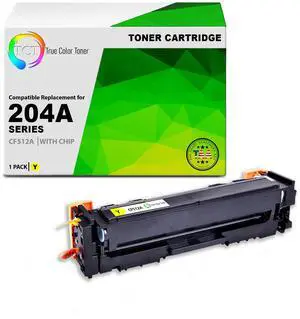 TCT 204A Yellow TAA Compliant Toner Cartridge - Premium Compatible Replacement for HP 204A CF512A Works With HP Color LaserJet Pro MFP M181FW M180NW M154NW Printers TCT 204A Yellow TAA Compliant Toner Cartridge - Premium Compatible Replacement for HP 204A CF512A Works With HP Color LaserJet Pro MFP M181FW M180NW M154NW Printers