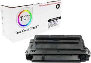 True Color Toner 14X Toner Cartridge - Premium Compatible Replacement for HP 14X CF214X Black High Yield Works With HP LaserJet Enterprise 700 M712DN M712N M712XH M725Z+ MFP M725DN M725F
