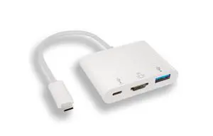 USB 3.1 Type C to USB 3.0 Type A / HDMI / Type C Adapter, USB PD 100W