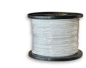Nippon Labs 10G Slim Cat. 6a Ethernet Bulk Cable, Stranded UTP,  28 AWG, CM Rated,1000ft, White Color Networking Cable 30SC6A-10X6-28-C6A8TH