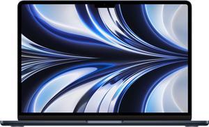 Apple 13.6" MacBook Air Laptop Apple M2 chip 16GB RAM 256GB SSD - Midnight MLY33LL/A (2022)