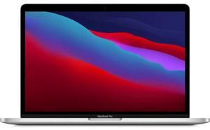 Apple 13.3" MacBook Pro Touch Bar M1 Chip with 8-Core CPU and 8-Core GPU 8GB RAM 512GB SSD UK Language keyboard Silver Late 2020