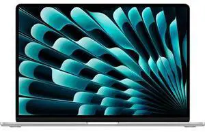 Apple 15.3" Macbook Air M3 Chip with 8-Core CPU and 10 Core GPU 8GB RAM 256GB SSD Silver Early 2024
