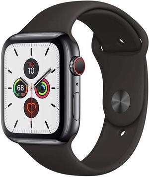 Apple Watch Series 5 40mm GPS + Cellular Space Black Titanium Case Black Sport Band