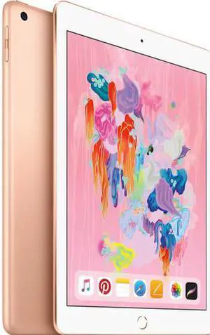 Apple iPad 9.7" (Early 2018) 128GB, WiFi + 4G LTE - Gold
