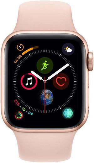 Apple Watch Series 4 40mm GPS Only, Gold Aluminum - Pink Sand Sport Band