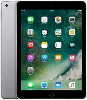 Apple iPad (5th Gen) MP2F2LL/A-A 32GB Flash Storage 9.7" 2048 x 1536 Grade A Tablet PC iOS 11 Space Gray