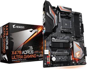 GIGABYTE X470 AORUS ULTRA GAMING AM4 AMD X470 SATA 6Gb/s USB 3.1 HDMI ATX AMD Motherboard