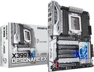 GIGABYTE X399 Designare EX (rev. 1.0) sTR4 AMD X399 SATA 6Gb/s USB 3.1 ATX AMD Motherboard