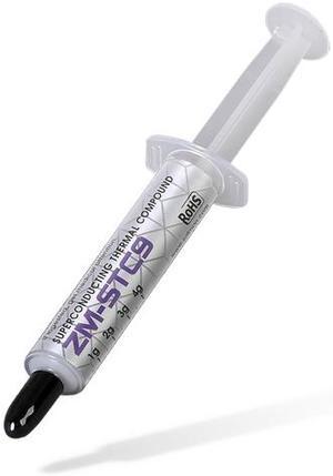 Zalman STC 9 Thermal Compound Paste for All CPU Cooler, 4g, Heat Sink Paste, Composed of Carbon Micro-Particles, East to Apply, High Durability, 4g