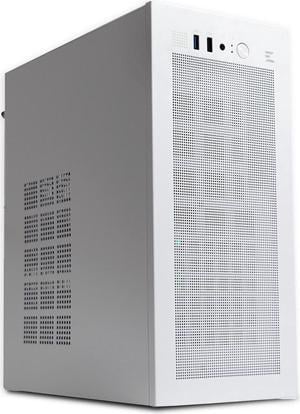 Zalman CUBIX Compact mATX ITX PC Case, Micro-ATX / Mini-ITX / DTX, SFF Small Form Factor SFX HTPC Computer Chassis, Fits standard ATX Power Supply, USB 3.0, White