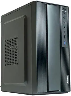 Zalman T6 MINI Compact M-ATX PC Case, Micro-ATX Mini-ITX SFF SFX HTPC Small Form Factor Computer Chassis, USB 3.0, 1 x 80mm Preinstalled Fan, Space Saving Mini Tower Office PC Workstation