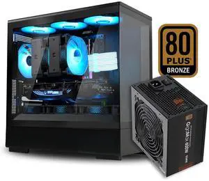 PC Builder Bundle - Zalman P10 Mini Tower M-ATX PC Case + 80 Plus Bronze 600W Low-noise Non-modular Power Supply - Zalman PC Case with PSU Combo is back!