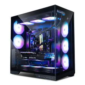 Zalman D50 ATX Mid-Tower Gaming PC Case, 1 x 360mm ARGB Fan, 2 x 120mm ARGB Rear Fans Pre-Installed, Dual Chamber Full View Panoramic Tempered Glass, USB Type-C, 360mm Radiator Support, Black Zalman D50 ATX Mid-Tower Gaming PC Case, 1 x 360mm ARGB Fan, 2 x 120mm ARGB Rear Fans Pre-Installed, Dual Chamber Full View Panoramic Tempered Glass, USB Type-C, 360mm Radiator Support, Black