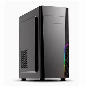 Zalman T8 ATX Mid-Tower Desktop Computer Gaming PC Case, RGB Lighting Strip, Support 5.25 ODD Drive, 1 x Preinstalled 120mm Fan, USB 3.0, Black Zalman T8 ATX Mid-Tower Desktop Computer Gaming PC Case, RGB Lighting Strip, Support 5.25 ODD Drive, 1 x Preinstalled 120mm Fan, USB 3.0, Black